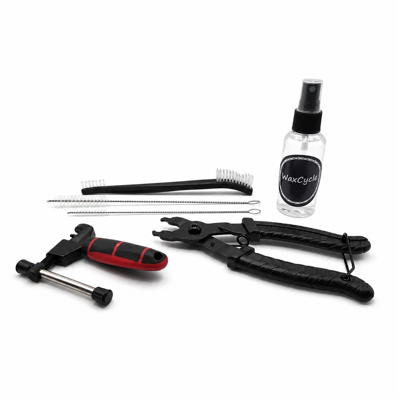 Cleaning Kit und Kettenschlosszange von WaxCycle