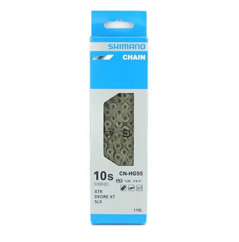 Shimano CN-HG95 – XT / XTR / SLX 10-speed ketting (gewaxed)